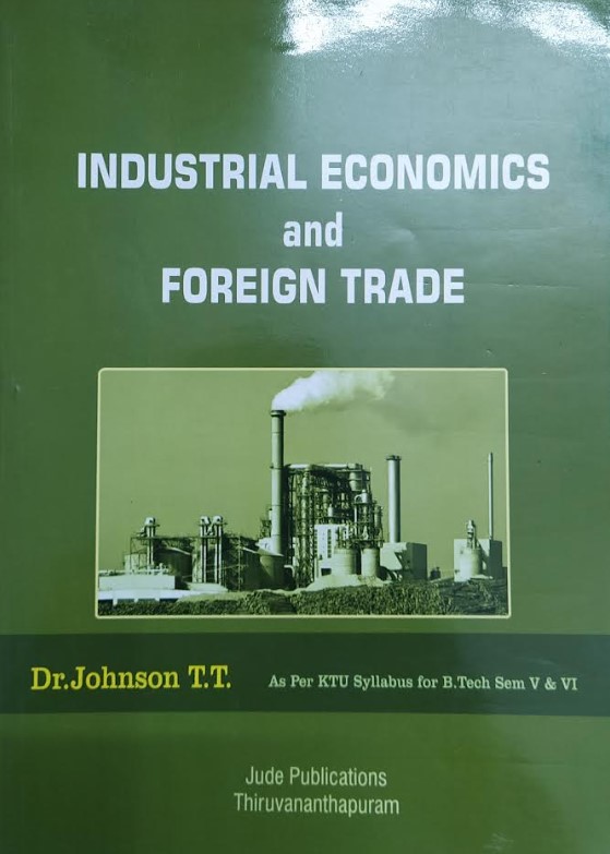 INDUSTRIAL ECONOMICS AND FOREIGN TRADE